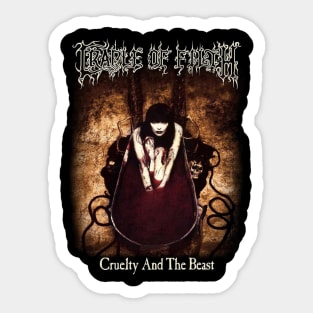 Cruelty & The Beast Sticker